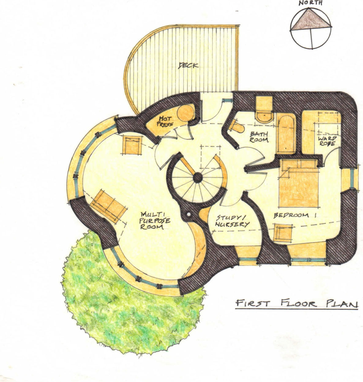 Cob House Floor Plans